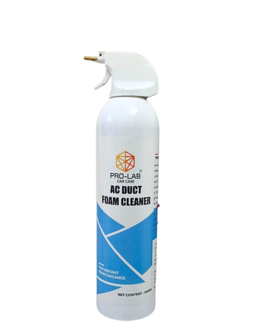 AC Duct Foam Cleaner 500ml | Car AC Vent & Duct Cleaning Spray | Removes Dust, Odour & Bacteria | Instant Maintenance Car Care Solution