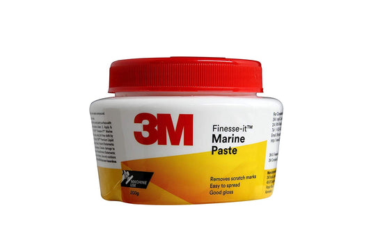 3M Finesse It Marine Car Paste (200 g ) | Remove Minor Scratch Marks from Heavily Oxidized Surfaces | Adds more Gloss |