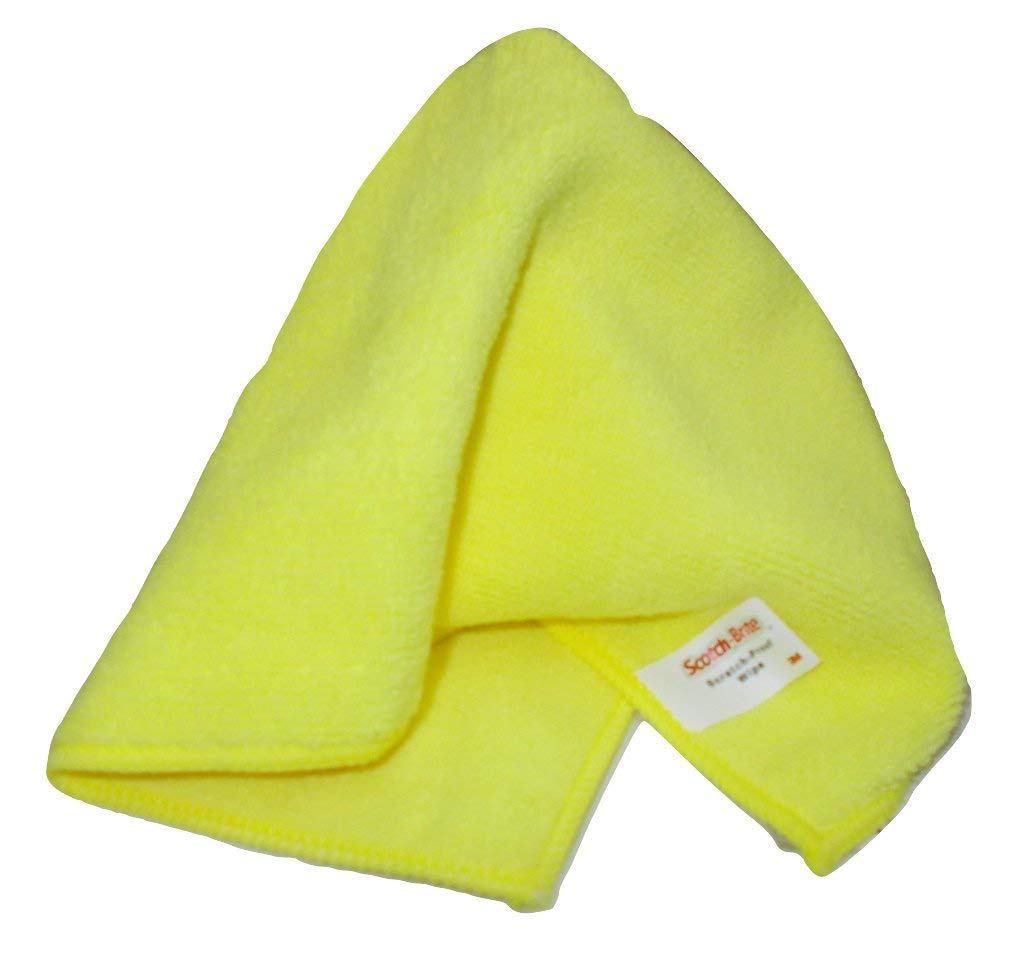 3M Microfiber Cloth (Pack of 6) | Multipurpose Car Cleaning Cloth | Streak & LINT Free, 200 GSM