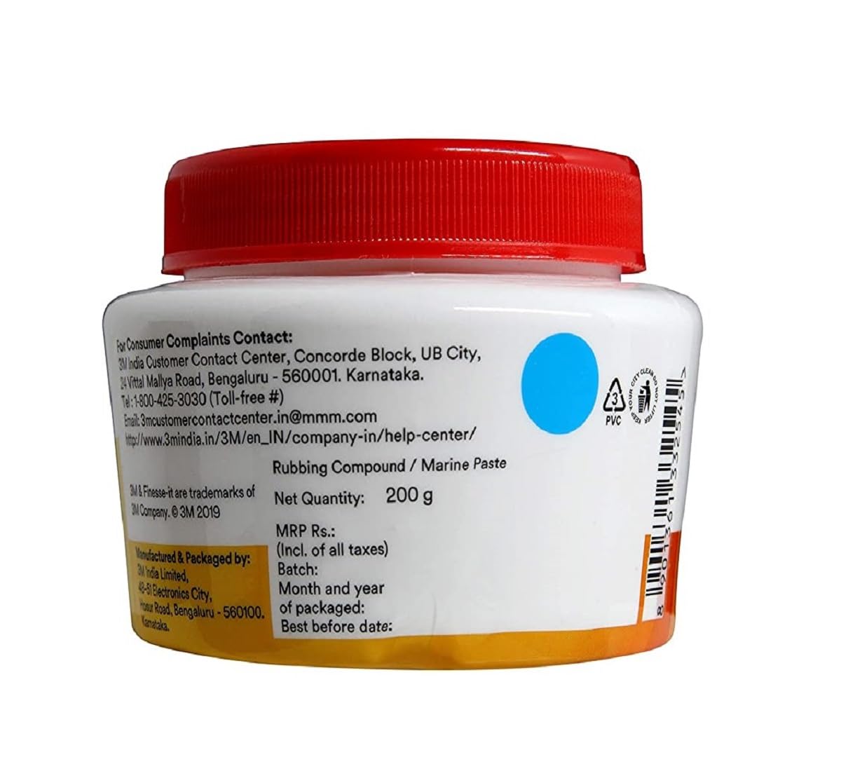 3M Finesse It Marine Car Paste (200 g ) | Remove Minor Scratch Marks from Heavily Oxidized Surfaces | Adds more Gloss |
