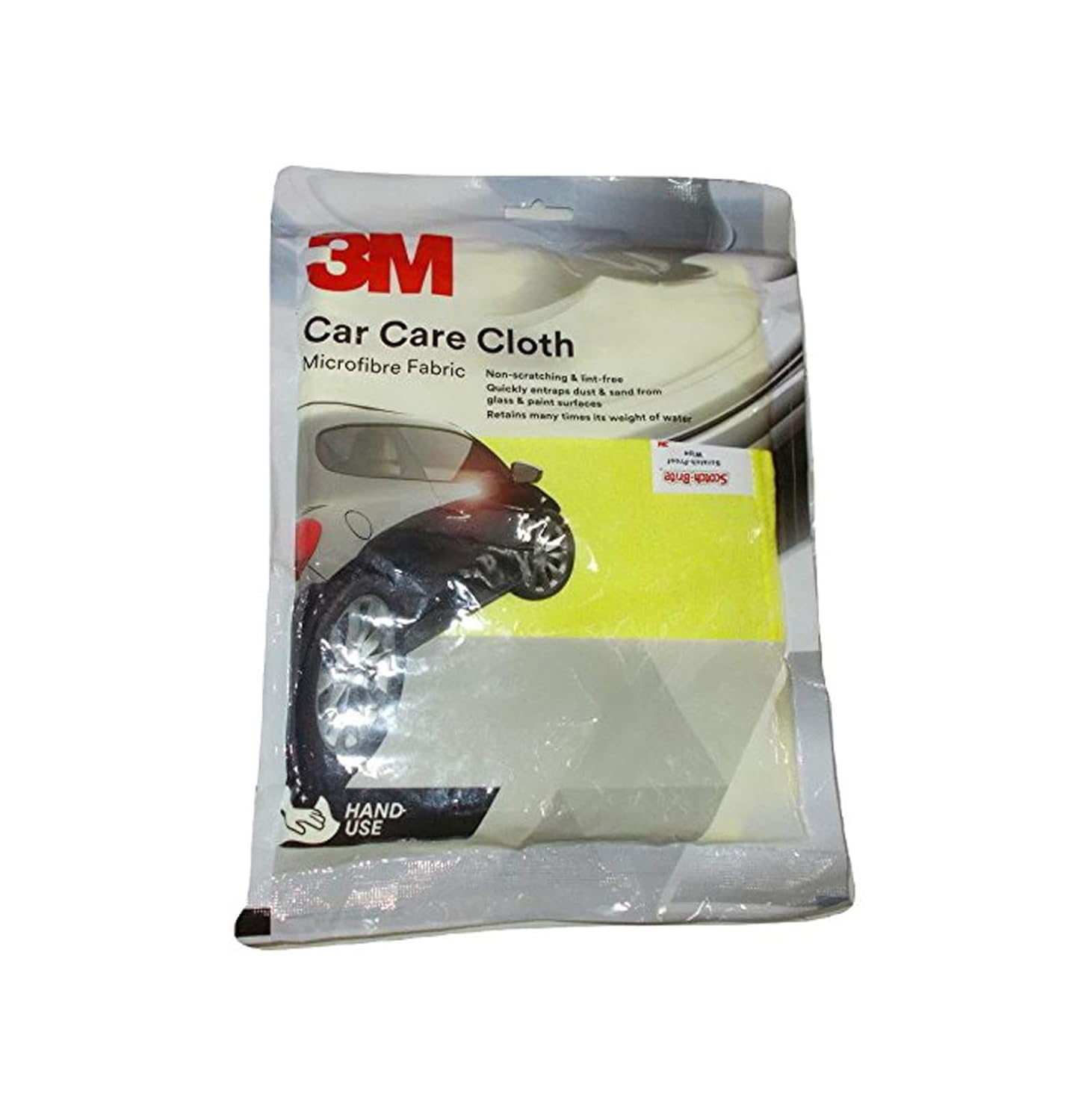 3M Microfiber Cloth (Pack of 6) | Multipurpose Car Cleaning Cloth | Streak & LINT Free, 200 GSM