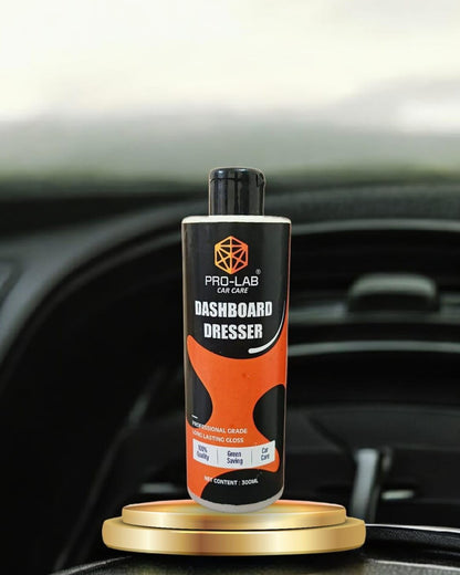 Pro-Lab Dashboard Dresser 300ml | Interior Dashboard Polish & Protectant | Long-Lasting Gloss, Anti-Dust Finish | Professional Car Care Solution