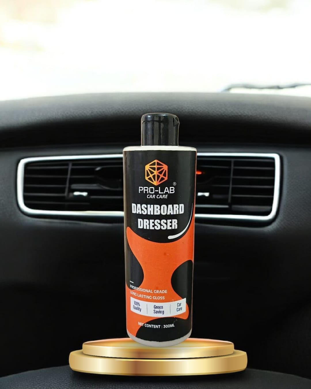 Pro-Lab Dashboard Dresser 300ml | Interior Dashboard Polish & Protectant | Long-Lasting Gloss, Anti-Dust Finish | Professional Car Care Solution