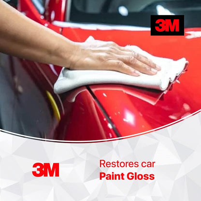 3M Premium Liquid Wax, Restores Car Paint Gloss and Lustre, Water Repellent, UV Protection (200ml, Pack of 1)