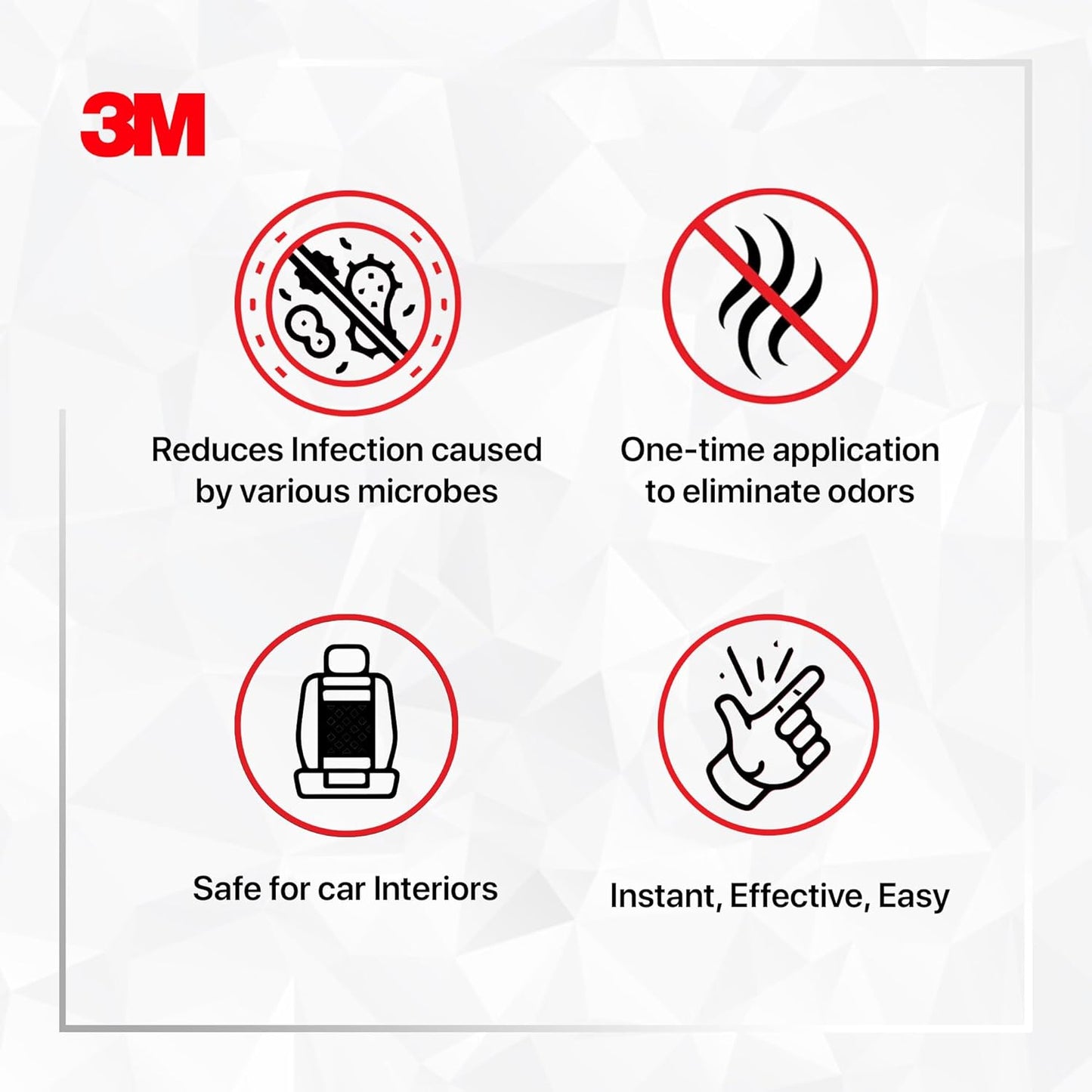 3M Car Air Refresher Spray - Refresh Your Car, Eliminates Bad Odors, Leaves A Fragrance! (60G, Pack Of 1) - Fresh