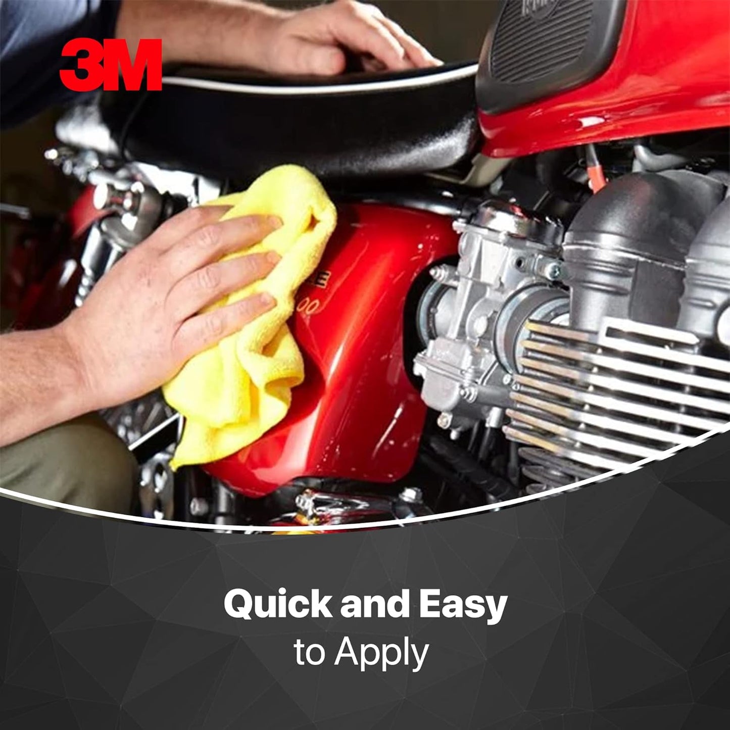 3M All-in-One Shiner (250 ml) | Restore shine on plastic & leather parts on Bikes | Reduce Dust accumulation