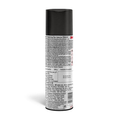 3M Foaming Car Interior Cleaner (580 g) | Upholstery and Leather Cleaner | Removes Tough Stains and Dirt Inside Your Car