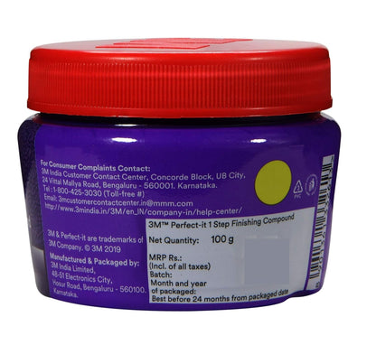 3M Car Care Car Wash Shampoo, 250ml & Perfect-It 1-Step Finish Compound (100 g)
